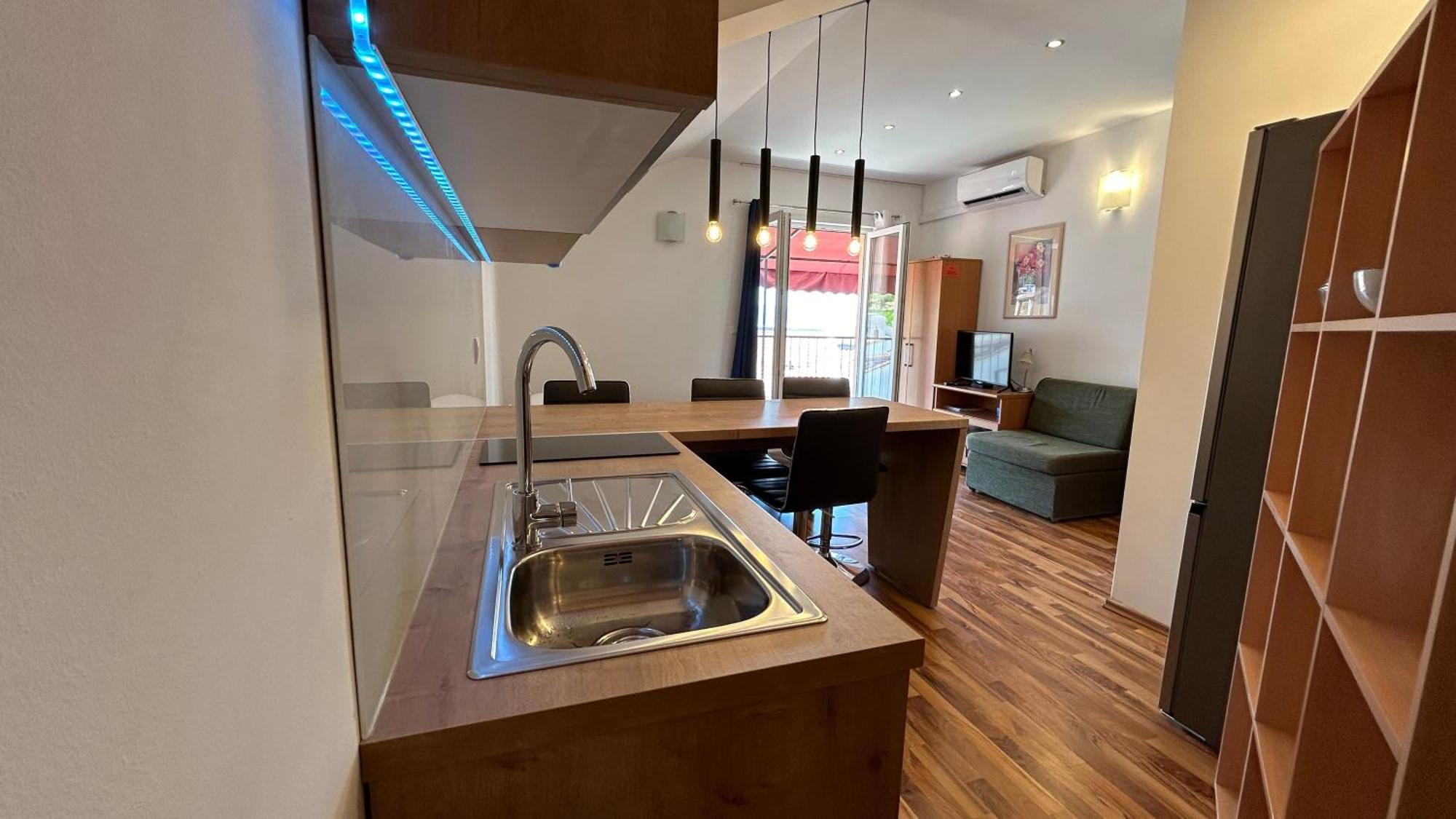 Apartman Senka Podgora Esterno foto