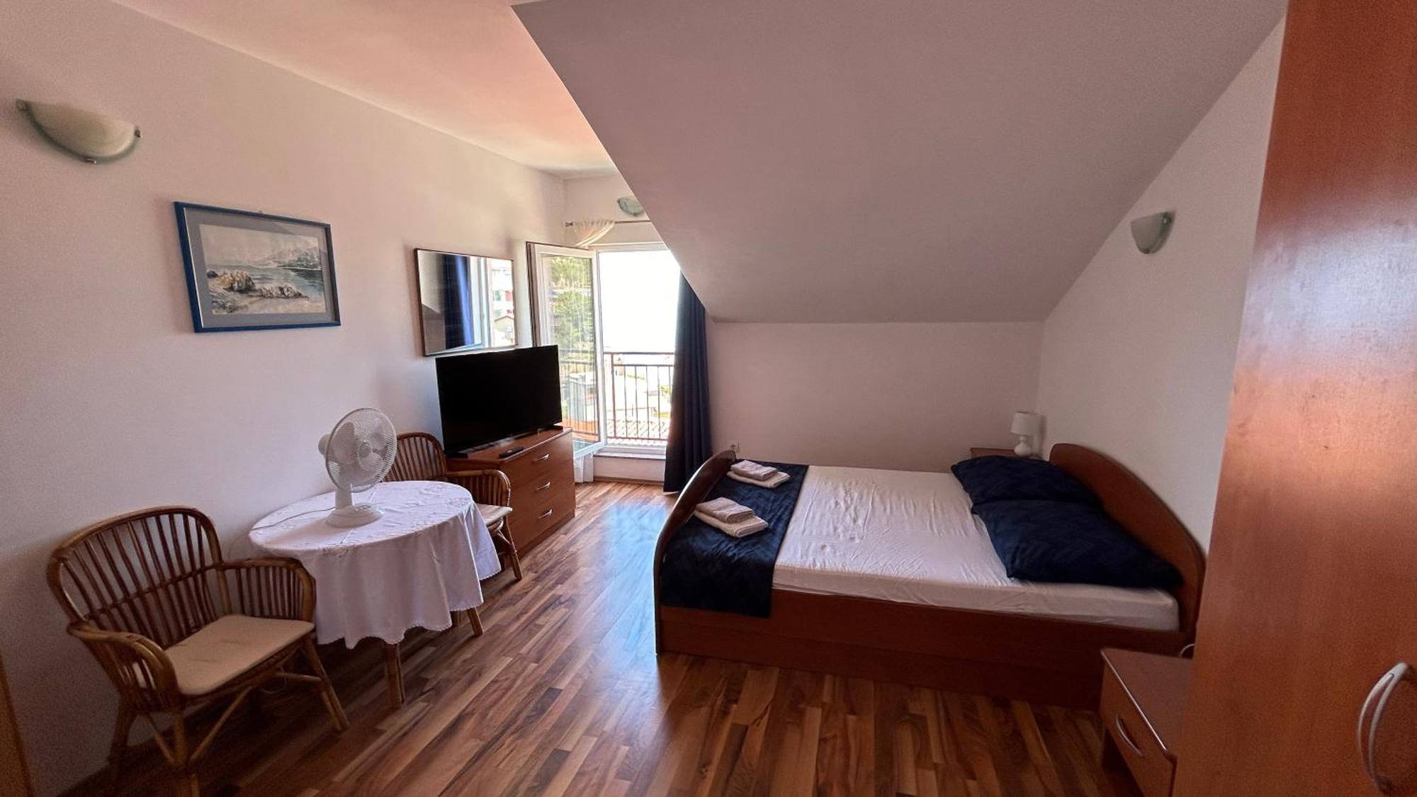 Apartman Senka Podgora Esterno foto