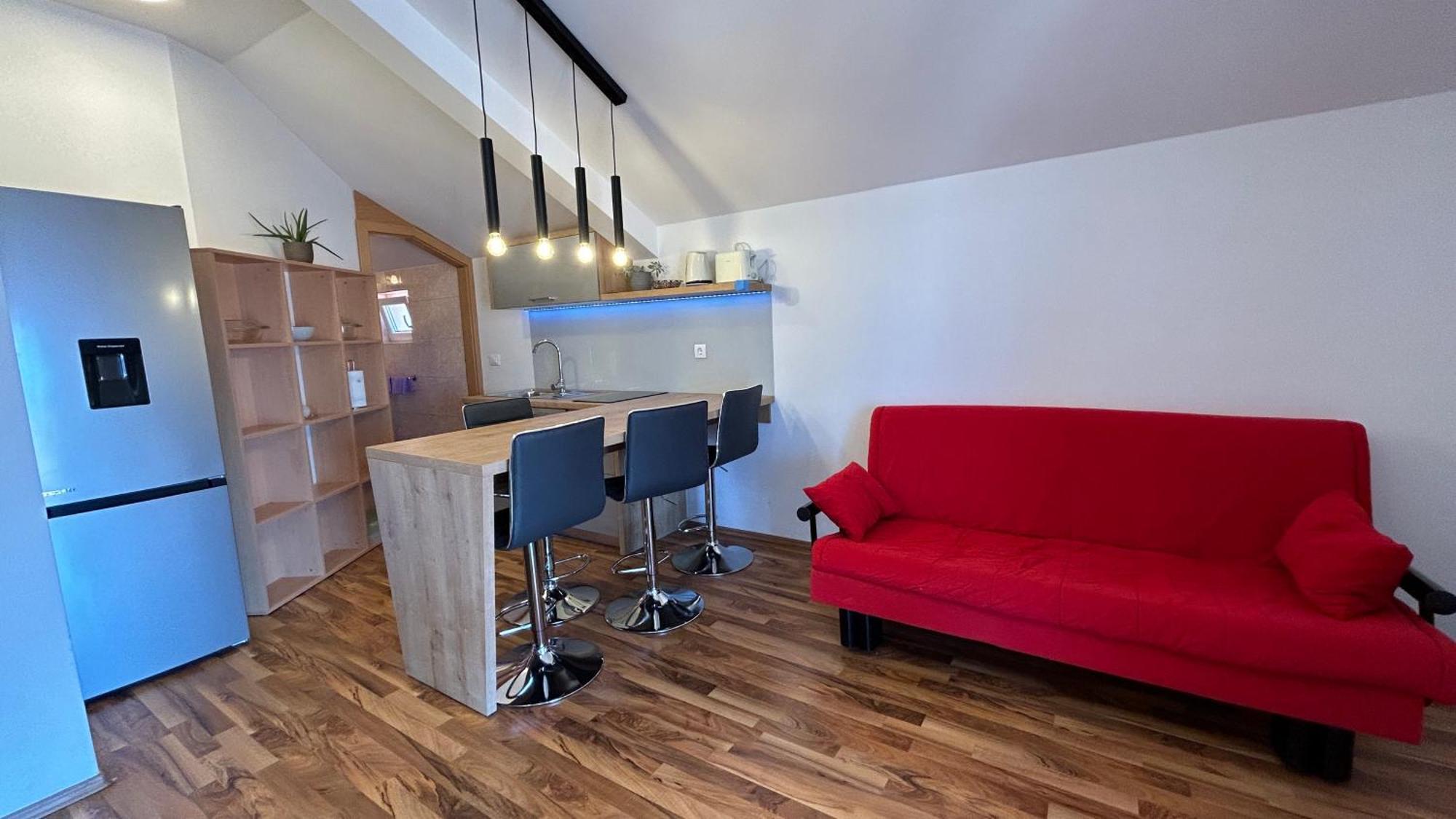 Apartman Senka Podgora Esterno foto