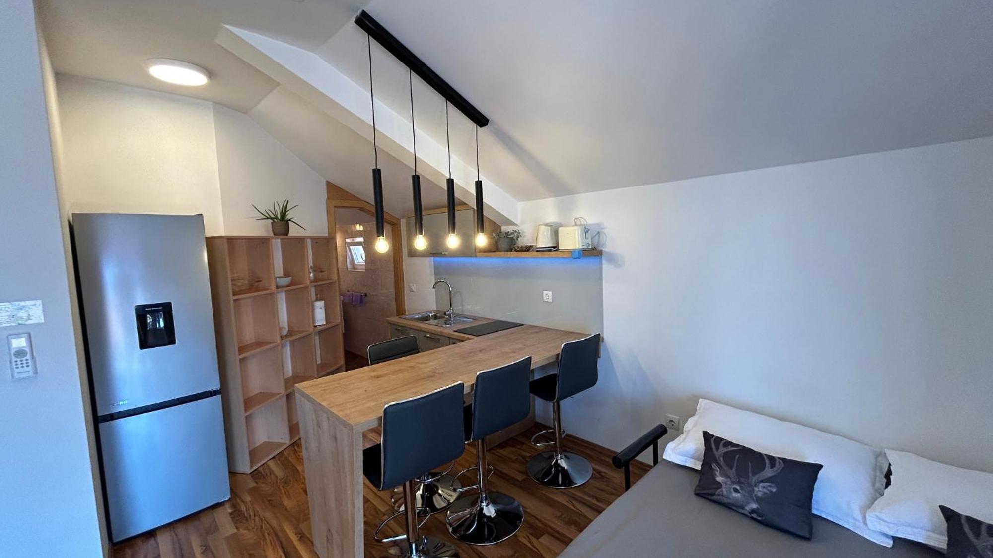 Apartman Senka Podgora Esterno foto