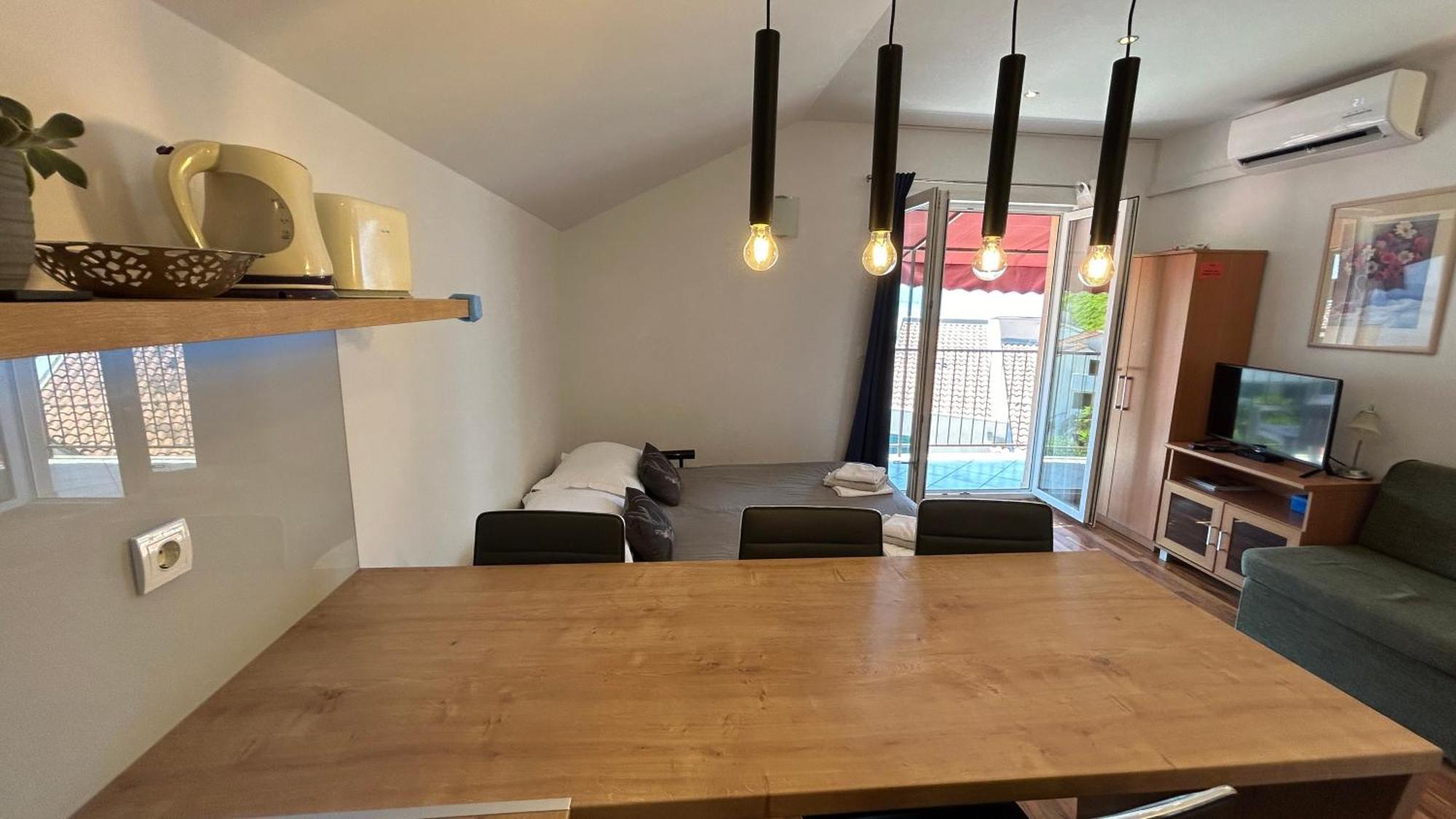 Apartman Senka Podgora Esterno foto