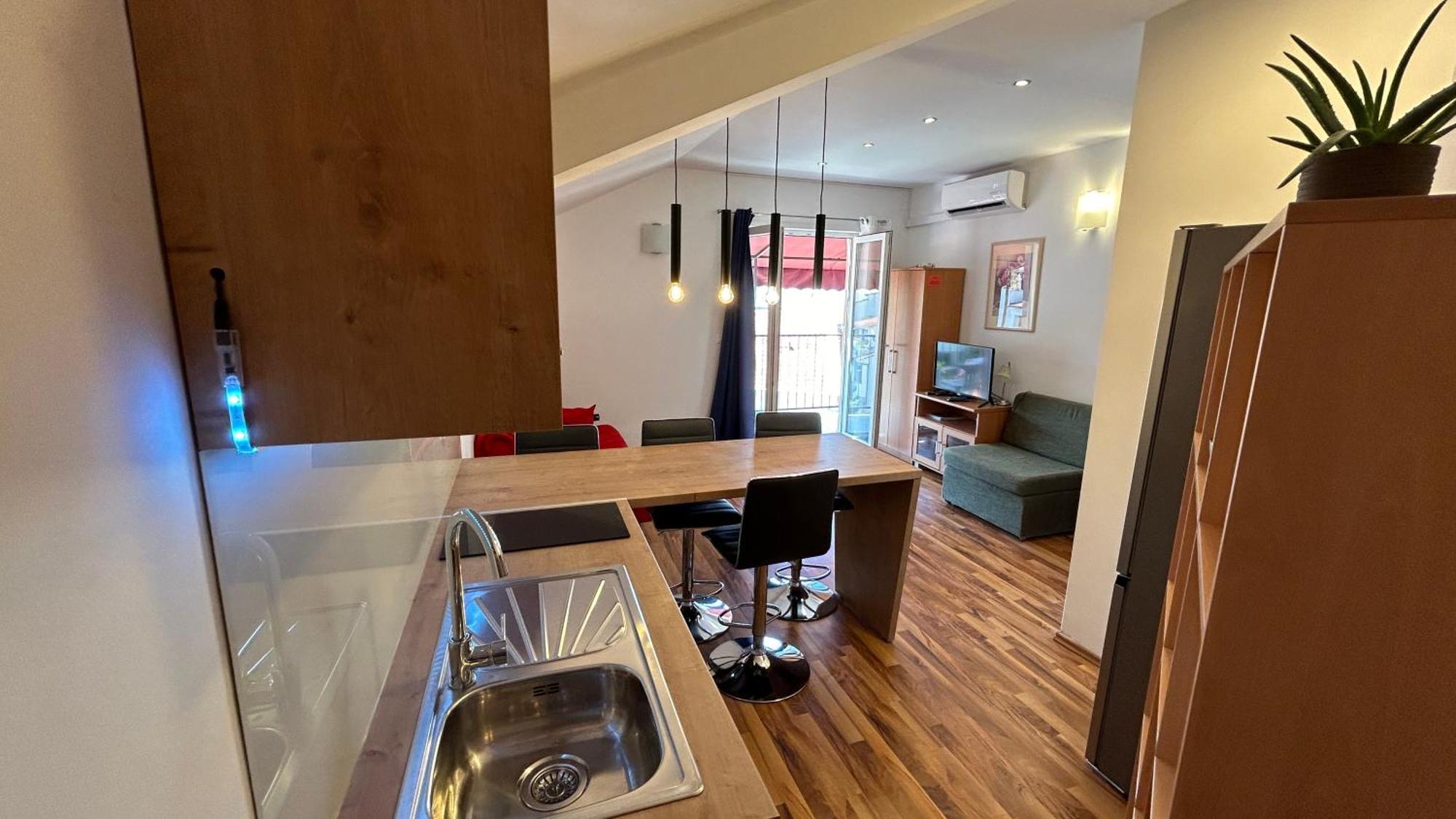 Apartman Senka Podgora Esterno foto